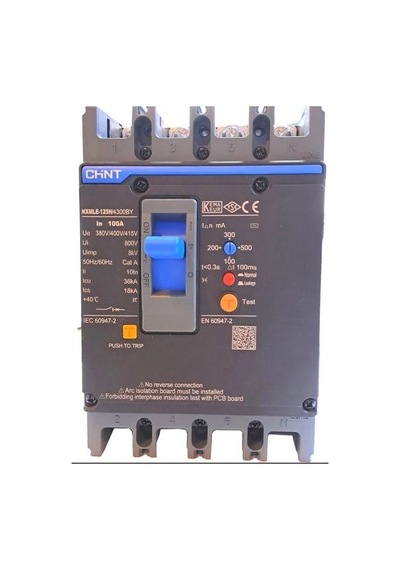 Chint - 337238 4x100a 36ka Nxmle-125h K.a.k Kompak Şalter