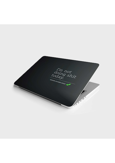Laptop Sticker Bilgisayar Notebook Pc Kaplama Etiketi Görev Tamam
