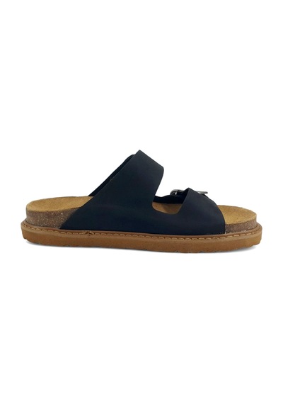 Beety 2395 25yt Kadın Günlük Terlik Siyah Nubuk Siyah Nubuk