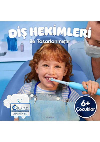 Tr İo Çocuk 6+ Stitch Diş Fırçası Yedek Başlığı 4 Adet
