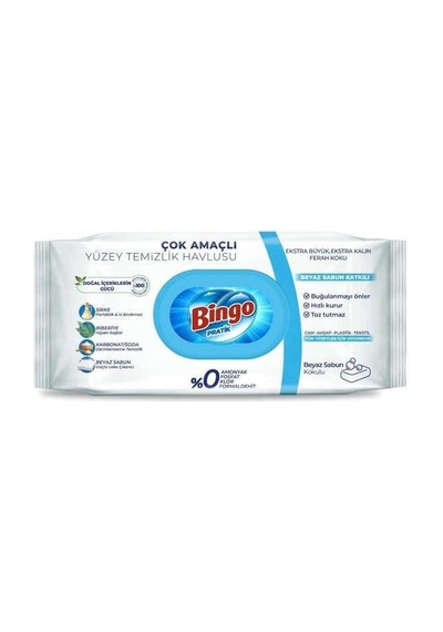 Yüzey Havlusu Beyaz Sabun 96lı 1000'li Set