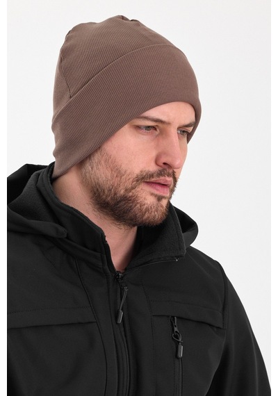 Butikgiz Erkek Balıkçı Style Pamuklu Kaşkorse, Terletmez, Ultra Hafif, Yumuşak Bere Kahverengi