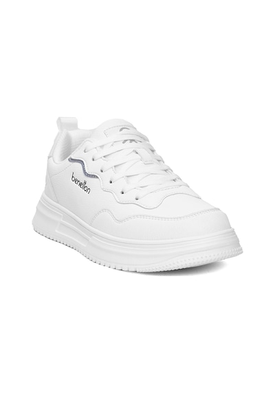 United Colors Of Benetton Benetton Bnı-11200 Erkek Klasik Sneaker Beyaz Beyaz