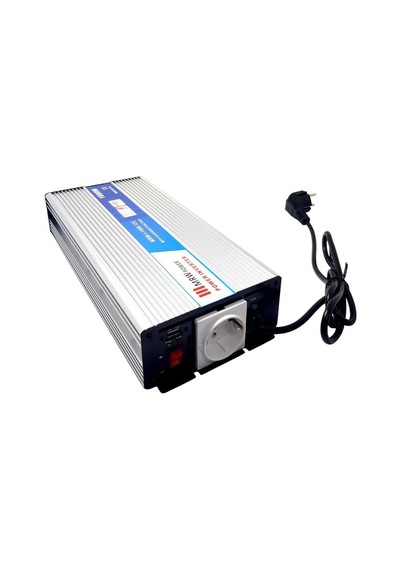 Mrwpower 1000watt 12v-220volt Şarjlı Inverter Mrw-1000-12c