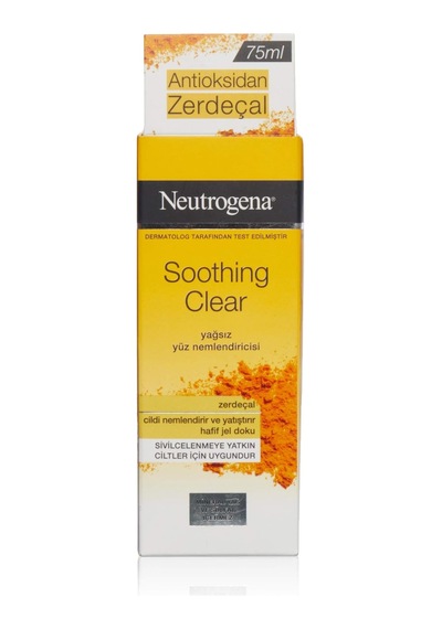 Soothing Clear Zerdeçal Yağsız Yüz Nemlendiricisi 75 Ml
