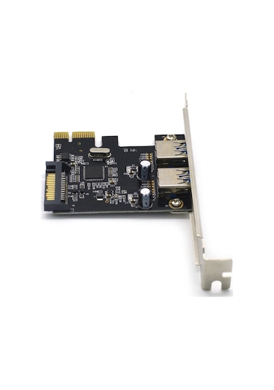 4459 Pci-e Express Usb 3.0 Hub 2 Port Molex Sata Çoklayıcı Kart