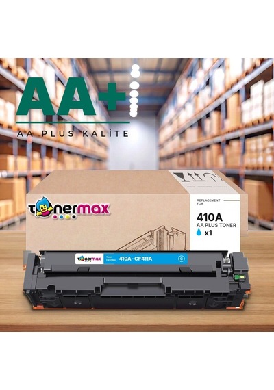 Hp 410a Cf411a Mavi Uyumlu Toner Aa Plus / Color Laserjet Pro M452 / M477 / M377