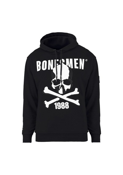 Bonesmen Erkek Kapüşonlu Sweatshirt (463014423) Siyah