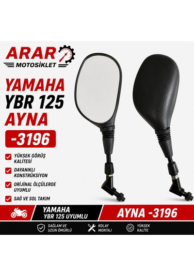 Yamaha Ybr 125 Ayna -3196 Takim