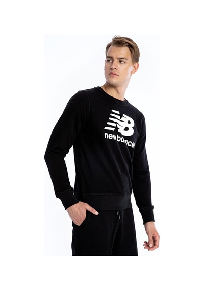 New Balance Lifestyle Mnc1105-bk Siyah Erkek Sweatshirt Siyah