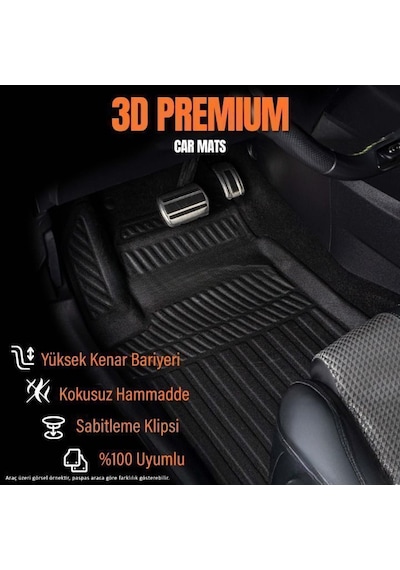 Renault Duster 3d Paspas Havuzlu Pro 2024 Sonrası