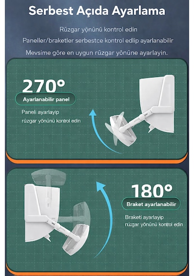 Evrensel Ayarlanabilir Metal Tokalı Klima Aparatı Hava Yönlendirici Aparat Delikli Split Tipi Sperlik White