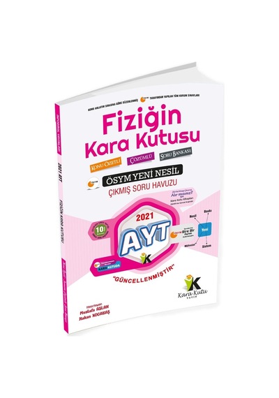 Yks-Ayt Fiziğin Kara Kutusu Konu Özetli Tamamı Çözümlü Soru Bankası