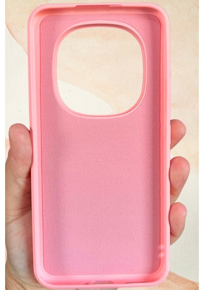 Redmi Note 15 Pro Plus Yıldız Tozu Premium Pembe Silikon Kılıf