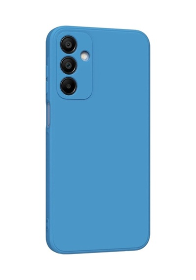 Samsung Galaxy Uyumlu, A25 5g Kılıf First Silikon - Mavi