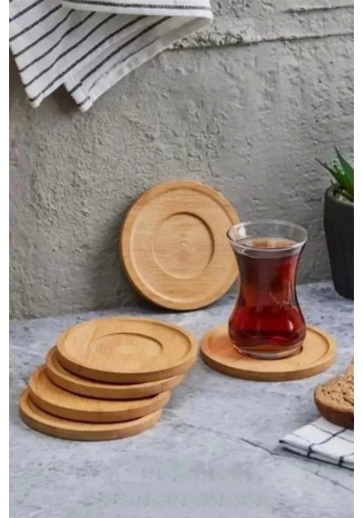 Mien Men14646 Riva Bambu Çay Tabağı 5 Lı