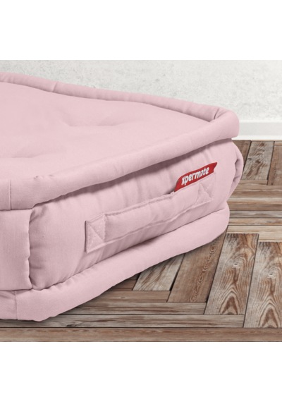 Xpermate Bisküvi Minder Petek Önü Fransız 55x55x14 Pembe