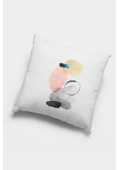 Pudra Modern Çift Taraflı 4'lü Set Kırlent Kılıfı 4kr044n11
