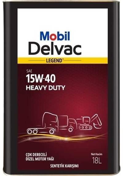Mobil Delvac Legend Heavy Duty XHP 15W40 Motor Yağı 18 L