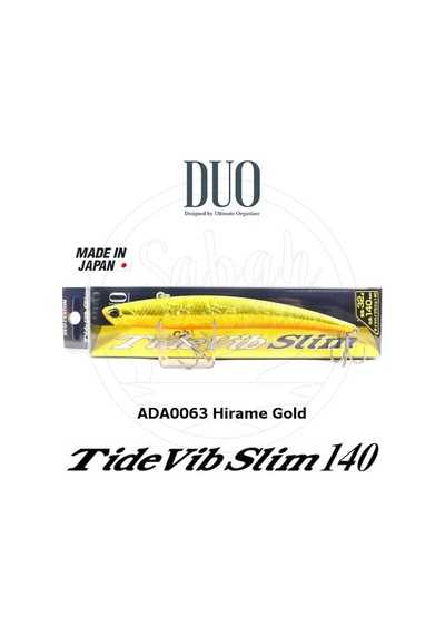 Duo Tide Vib Slim 140 Ada0063 Hirame Gold