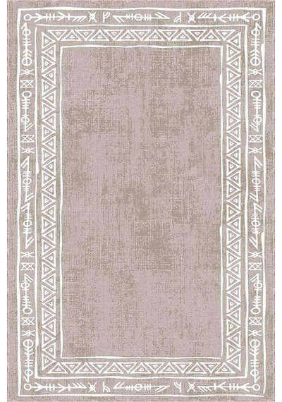 Vizon Kaymaz Tabanlı Otantik Desen Mutfak Halısı Ar1097n11