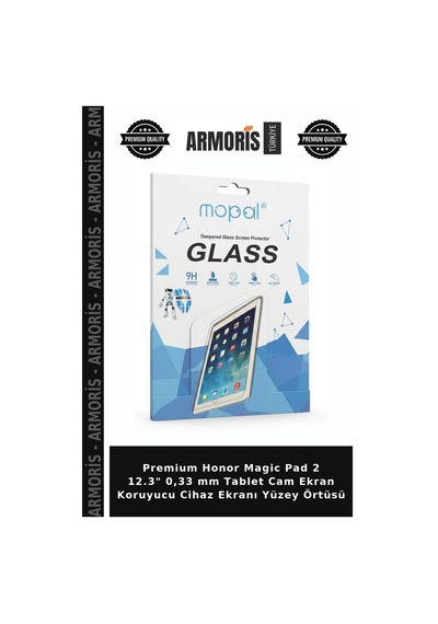 Premium Honor Magic Pad 2 12.3" 0,33 Mm Tablet Cam Ekran Koruyucu Cihaz Ekranı Yüzey Örtüsü