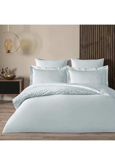 Linens Premium Velora Çift Kişilik Nevresim Takımı Mavi