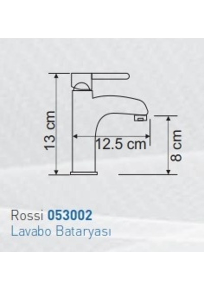 Siyam Rossi Lavabo Bataryası Krom