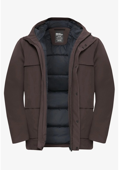 Jack Wolfskin Jack Wolfskın Brandenburger Jkt M Erkek Peat Outdoor Ceketi A65047-d0108 Haki