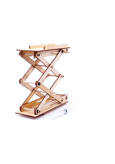 Stemist Box Robotik Kodlama Stem Eğitim Seti Okul Hidrolik Asansör