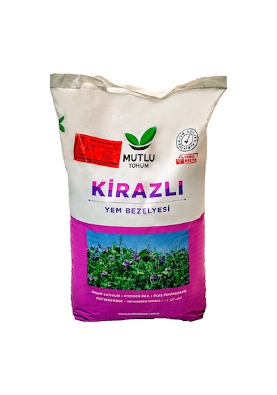 Firba Yem Bezelyesi Tohumu Kirazlı 25 KG