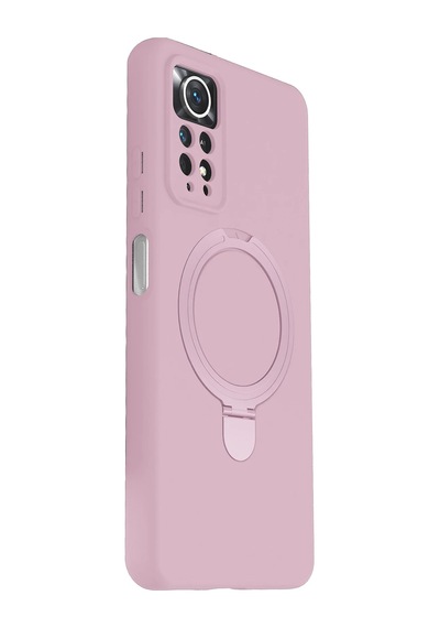 Newface - 422 - Xiaomi Redmi Note 12 Pro 4g Regal Magsafe Standlı Kapak - - Csmo-tex - Açık Pembe Diğer