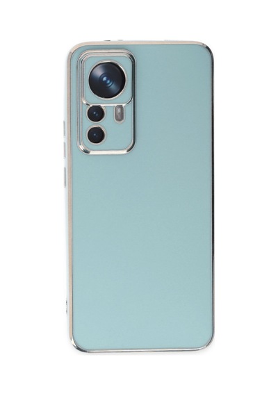 Xiaomi Mi 12t Pro Uyumlu Kılıf Volet Silikon - Açık Yeşil