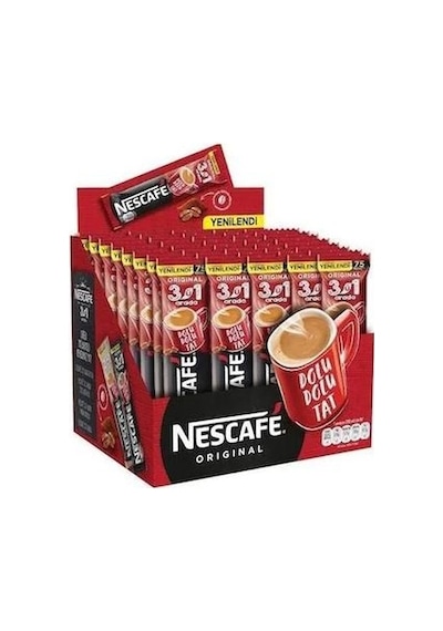 Nescafe 3 ü 1 Arada Original Kahve 48 x 17.5 G