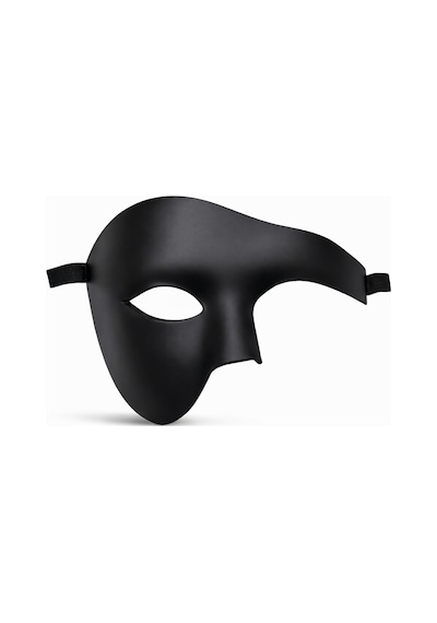 Siyah Yarım Erkek Maske Phantom Parti &amp Amp Amp Balo Maskesi 4887 Gotkn-prk49234 Diğer