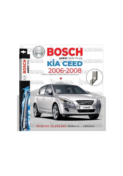Kia Ceed Muz Silecek Takımı 2006-2008 Bosch Aerotwin