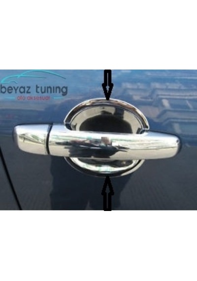Peugeot 307 Kapı İçi Kolu Çanak Kromu Nikelajı