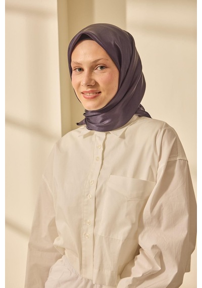 Silk Home Shiny Eşarp 75011-18 Koyu Mor, Lila