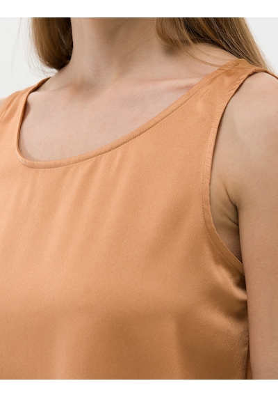 Pierre Cardin Kadın Kahverengi Kısa Kollu Bluz 50262567-vr233 Kahverengi
