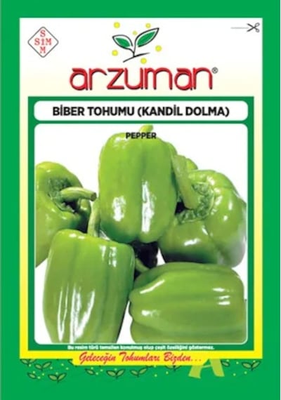 Dolma Biber Tohumu 10 GRam Dolmalık Biber Tohumu