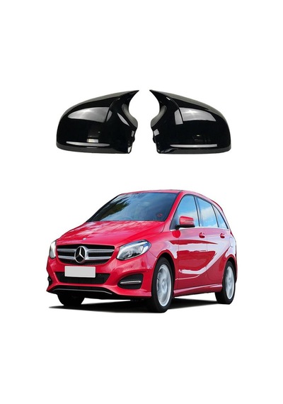 Mercedes B Serisi W246 Araca Özel Batman Yarasa Ayna Kapağı Piano
