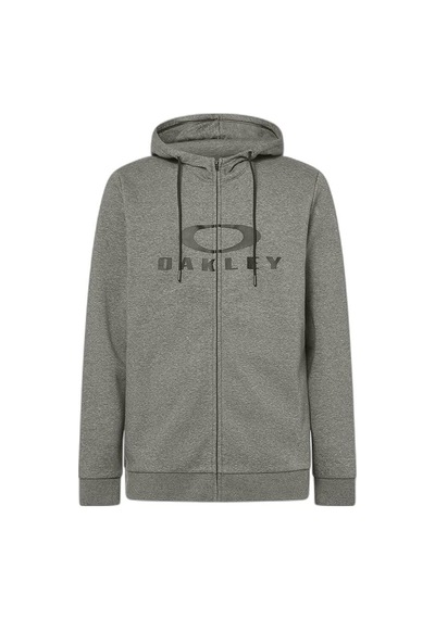 Oakley Bark Fz Hoodie 2.0 Erkek Sweatshirt-foa402598 Gri