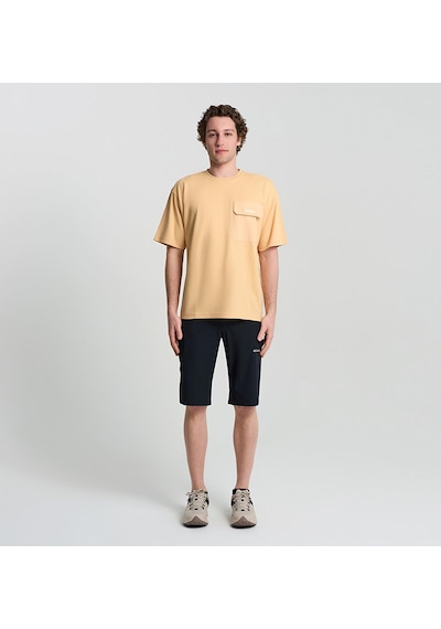 Columbia Cs0376 Csc M Heritage Erkek T-shirt-29994 Kahverengi