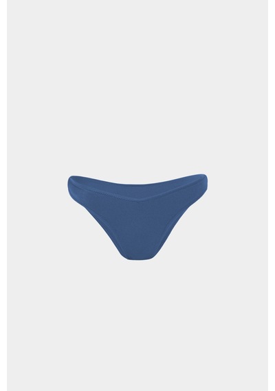 Açelyaokcu Premium Luna Slim Fit Kadın Bikini Altı İndigo