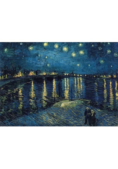 12000064 Van Gogh The Starry Night 1000 Parça Ravensburger Puzzle