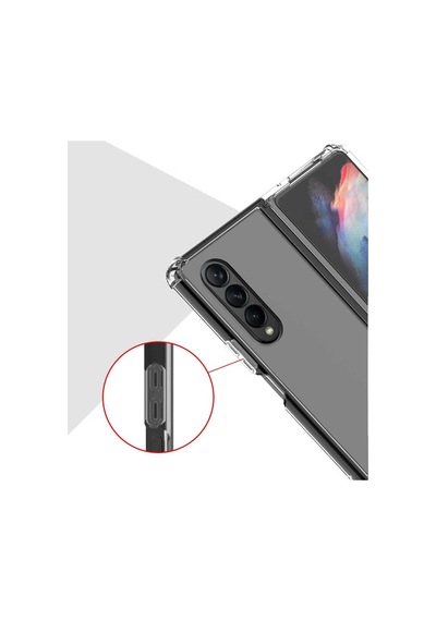 Galaxy Z Fold 3 Uyumlu Nitro Anti Shock Silikon-renksiz Renksiz Renksiz