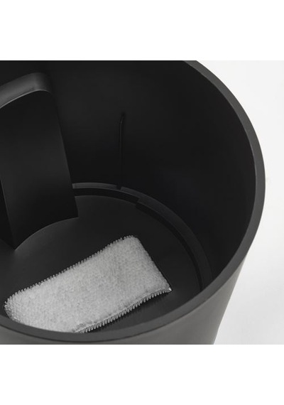 Ikea Vardtrad Sulama Düzenekli Saksı, Antrasit, İç/dış Mekan
