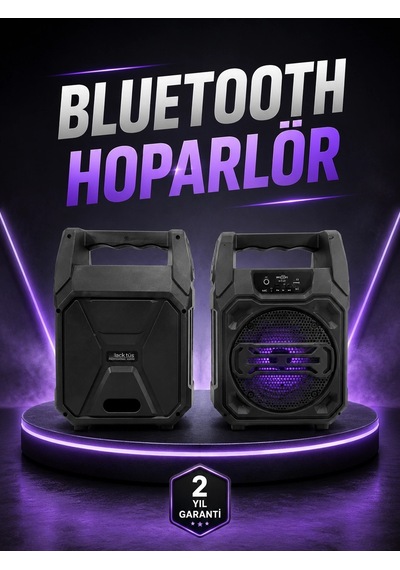 Hubrendy  6.5 İnç Kablosuz Hoparlör Bluetooth Bağlantılı Yüksek Ses
