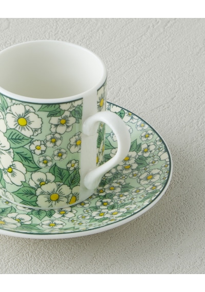 English Home Isola New Bone China 4 Parça 2 Kişilik Kahve Fincan Takımı 80 Ml Yeşil