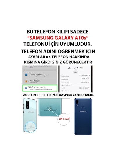 Samsung Galaxy A10s Uyumlu Sevimli Tavşanlar Baskılı Silikon Kılıf